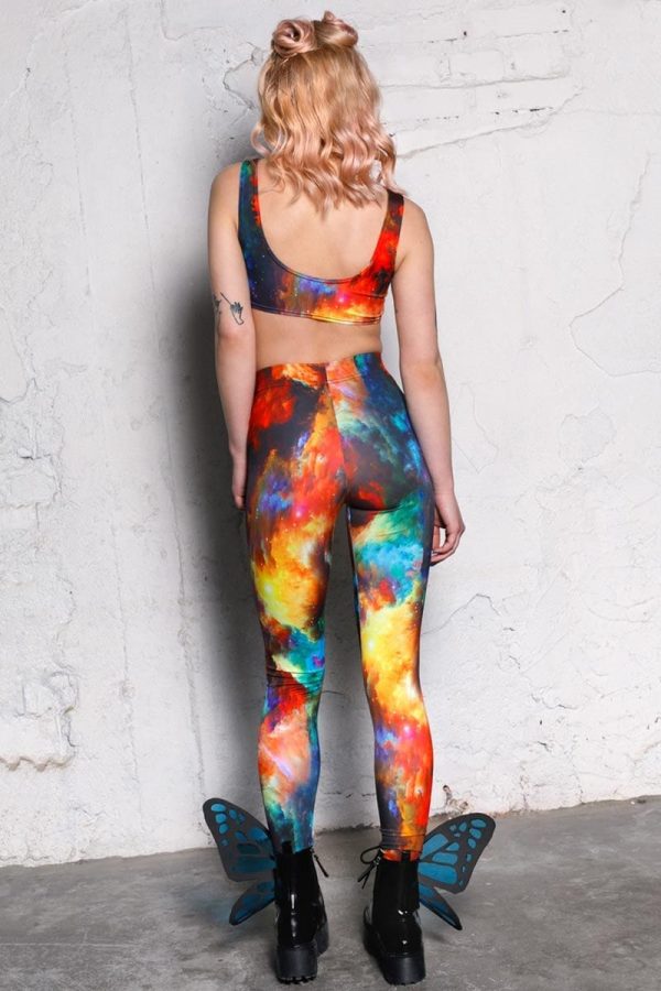 Space Art Leggings Online now - Image 3