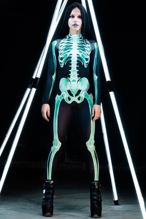 Green Skeleton Costume Online Sale - Image 2