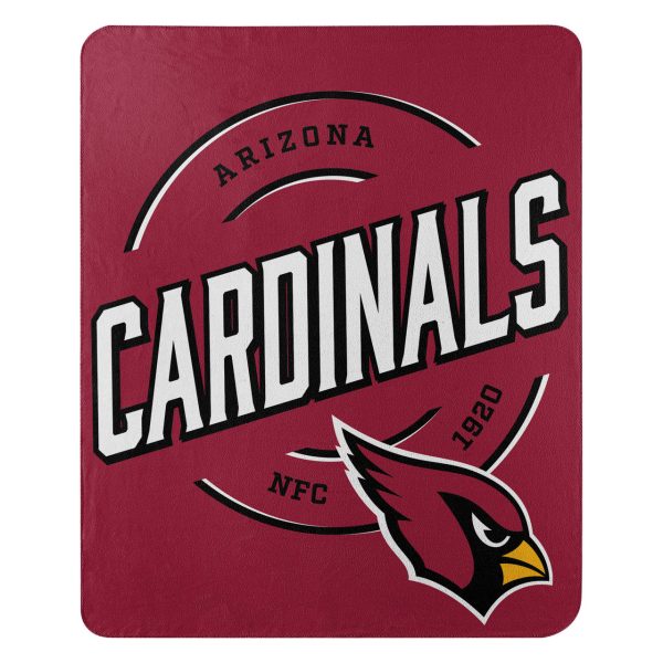 Arizona Cardinals Blanket 50x60 Fleece Campaign Design Fashion