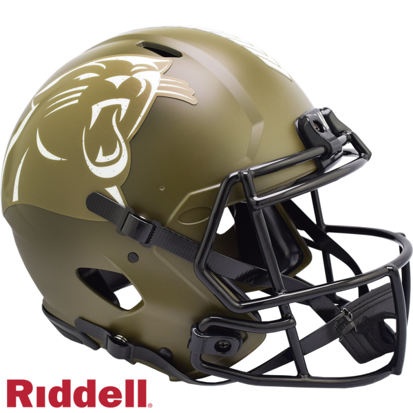 Carolina Panthers Helmet Riddell Full Size Speed Style Salute To Service Cheap