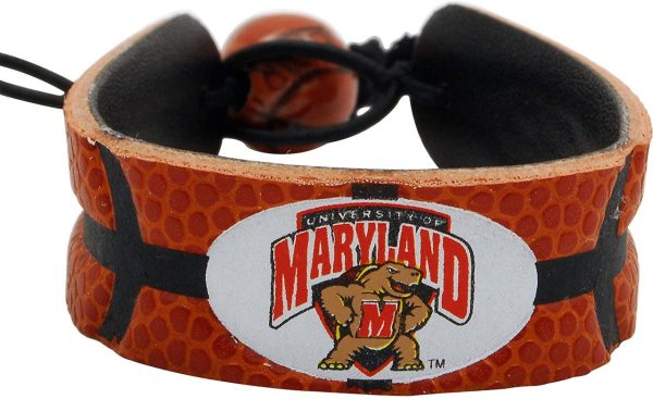 Maryland Terrapins Bracelet Classic Basketball CO Online Hot Sale