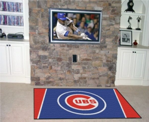Chicago Cubs Area Rug 4 x6  Special Order Online Hot Sale