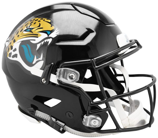 Jacksonville Jaguars Helmet Riddell Authentic Full Size SpeedFlex Style Special Order For Cheap
