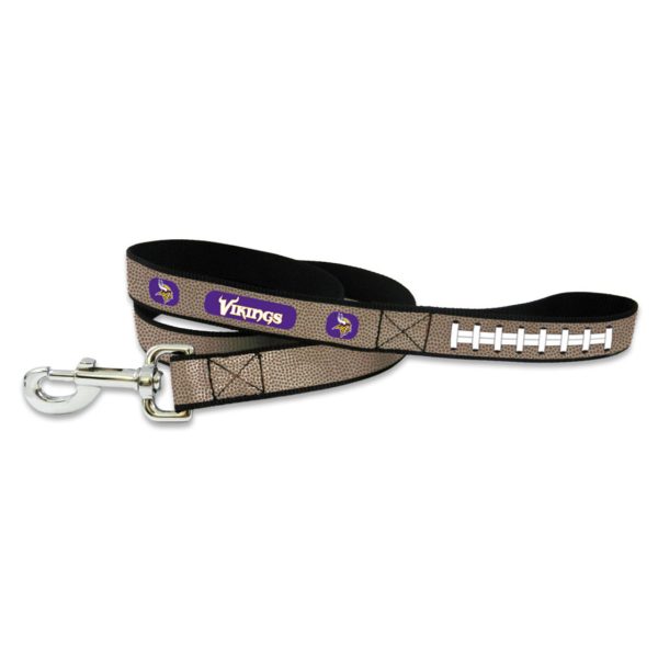 Minnesota Vikings Pet Leash Reflective Football Size Small Discount