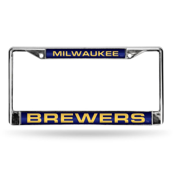 Milwaukee Brewers License Plate Frame For Discount - Image 2