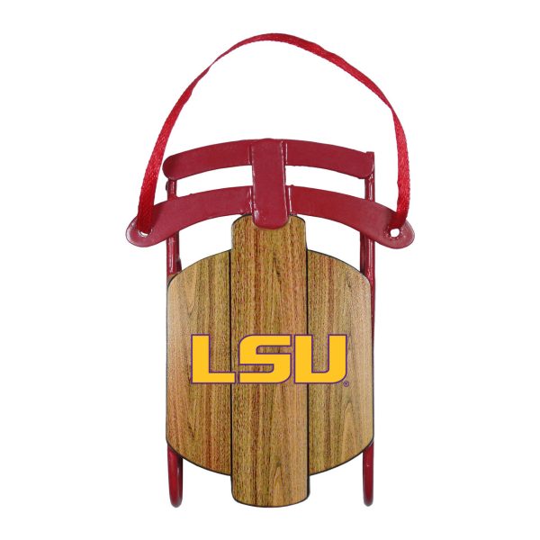 LSU Tigers Ornament Metal Sled Cheap