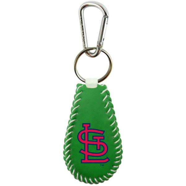 St. Louis Cardinals Keychain Baseball St. Patrick s Day CO For Discount