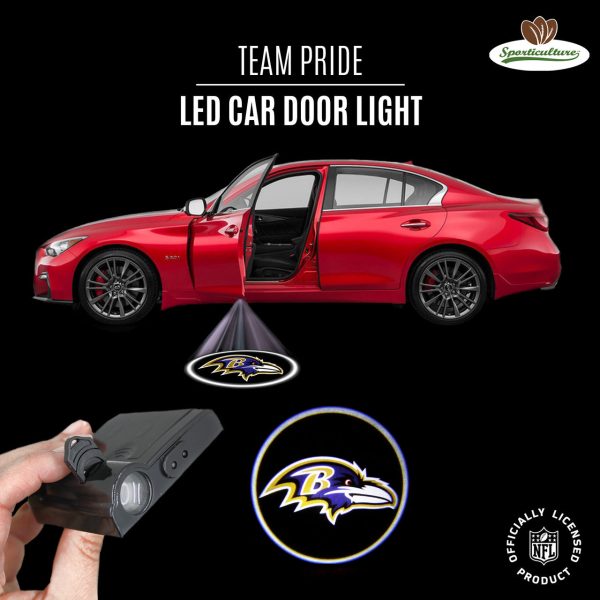 Baltimore Ravens Car Door Light LED Online Hot Sale