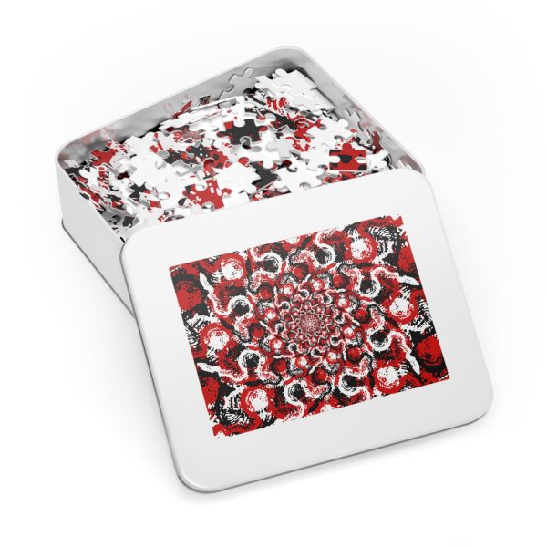 Converge  Circle Of Snakes  Puzzle with Tin For Sale - Image 4