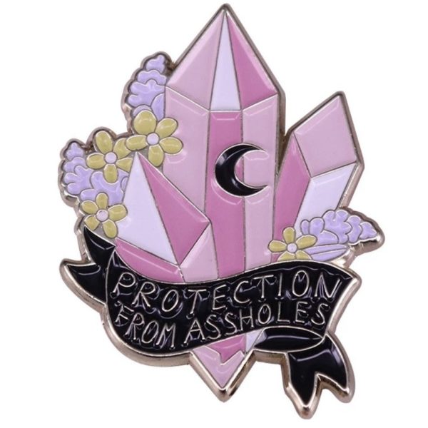 PROTECTION FROM ASSHOLES PIN For Discount